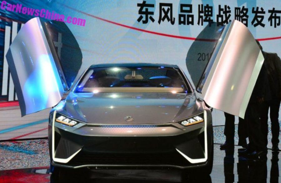 Dongfeng giới thiệu mẫu coupe concept hoàn toàn mới với kiểu dáng cuốn hút