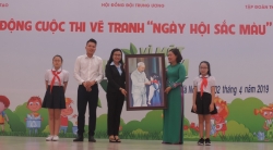 Thiếu nhi vẽ tranh “Vì một Việt Nam xanh”