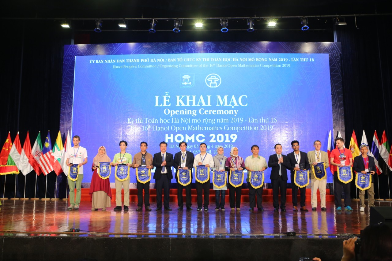 14 đoàn quốc tế tham gia kỳ thi Toán học Hà Nội mở rộng 2019