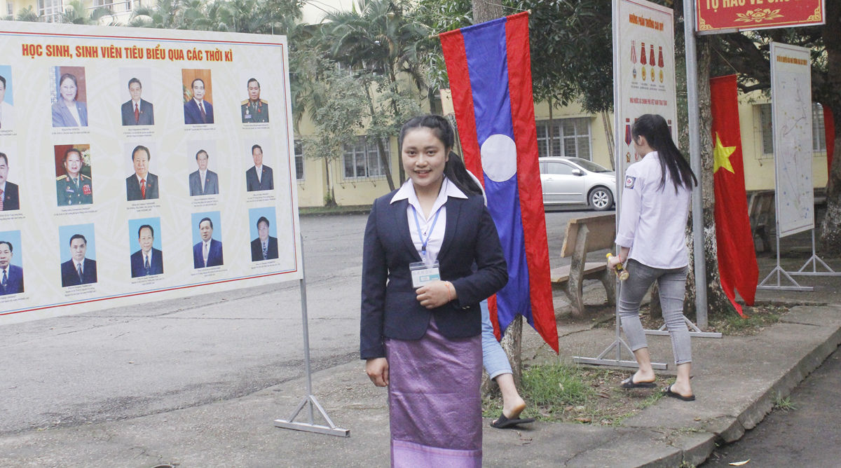 Phayvanh Seng Panya - lưu học sinh Lào tại trường Hữu nghị T78