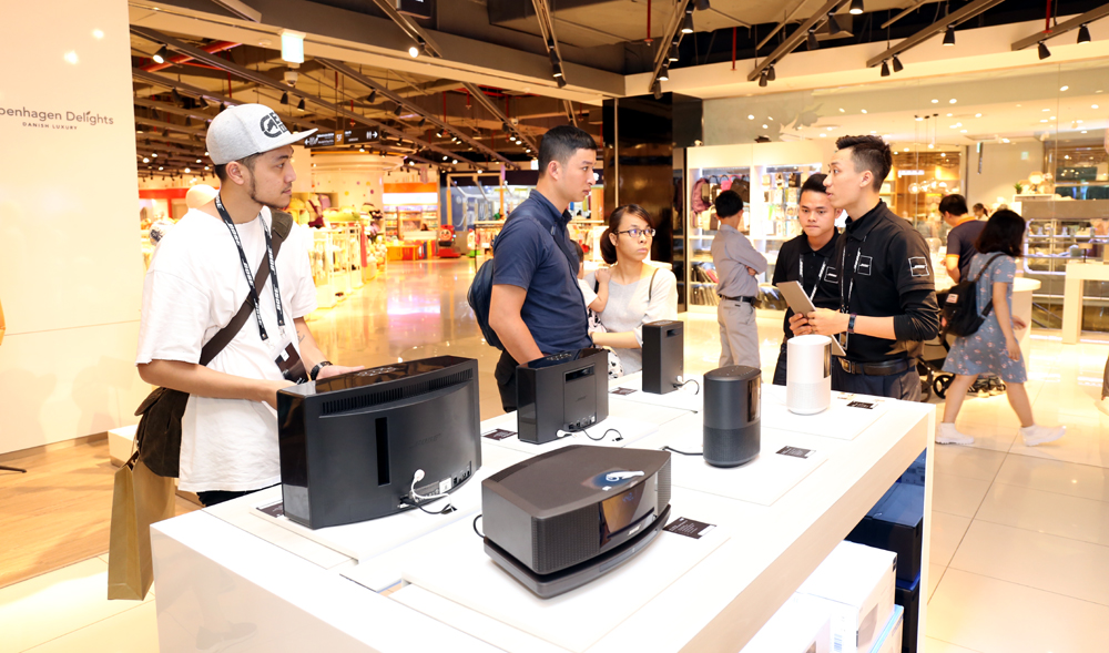 Bose Store Lotte Hà Nội được đặt tại tầng 5 của Lotte Department Store