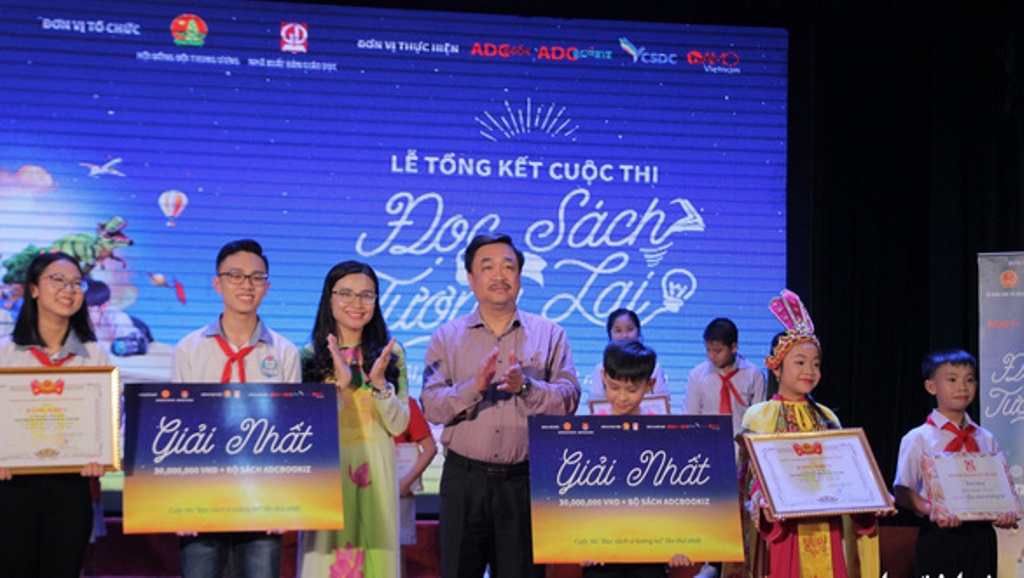 “Đọc sách vì tương lai” truyền tải nhiều thông điệp ý nghĩa