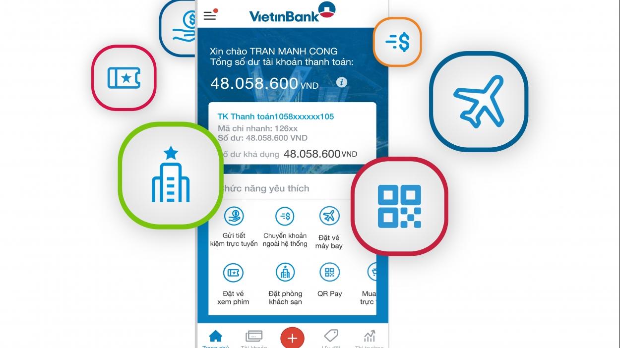 Ấn tượng khác biệt của VietinBank iPay trên điện thoại di động