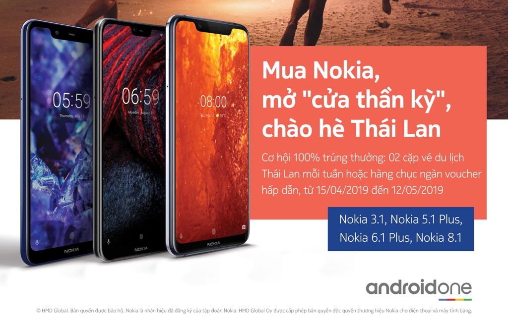 Nokia khởi động mùa hè bằng chương trình khuyến mãi “Mở cửa thần kỳ, chào hè Thái Lan”