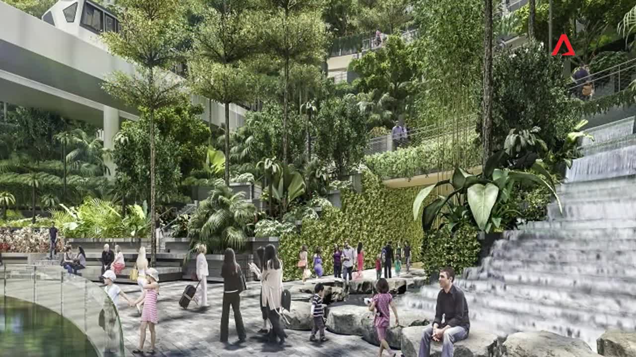 Sân bay Jewel Changi chào đón nửa triệu khách đến tham quan