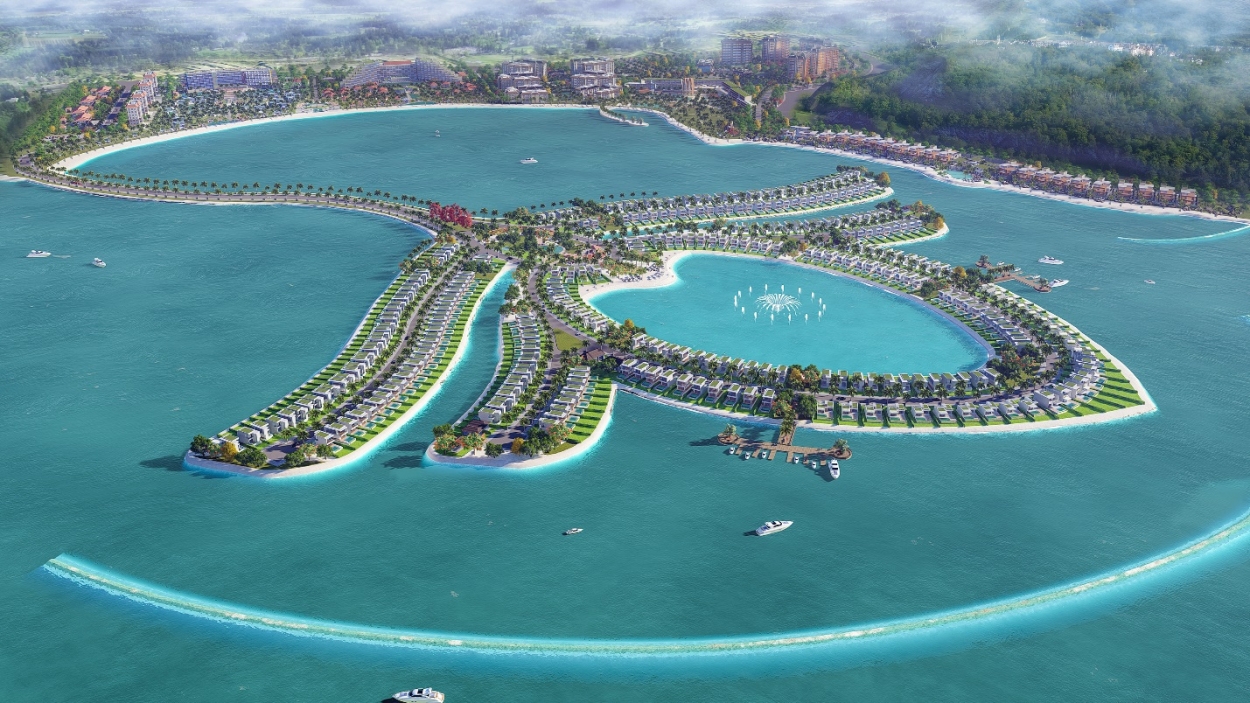 Dự án Ocean Lotus Island (Phú Quốc) do TTC Land phát triển sẽ sử dụng vật liệu xây dựng từ nhựa tái chế do liên doanh Upp! UpCycling Plastic &amp; Công ty CP Toàn Hải Vân sản xuất