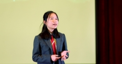 Cô bé 14 tuổi báo động vấn đề "Ô nhiễm ánh sáng" trên sân khấu TEDx
