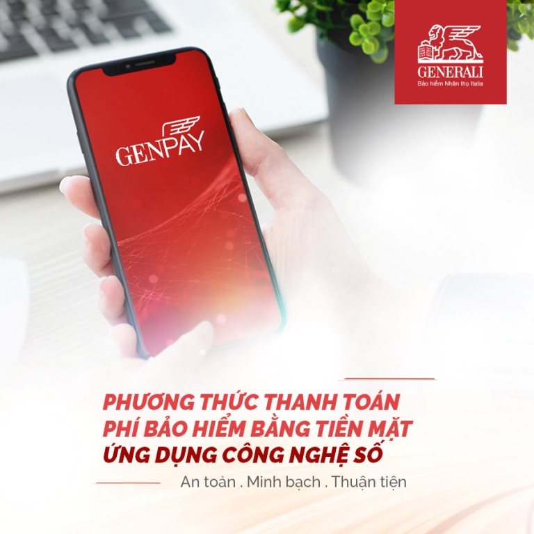 GenPay - phương thức thanh toán bằng tiền mặt ứng dụng công nghệ số