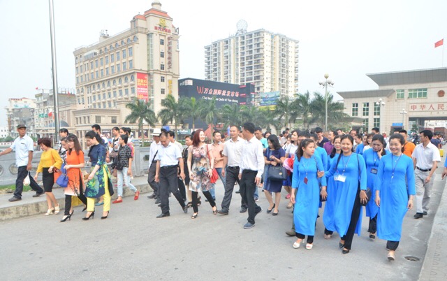 Khách du lịch quốc tế đến Móng Cái tăng 5% so với cùng kì năm 2018.