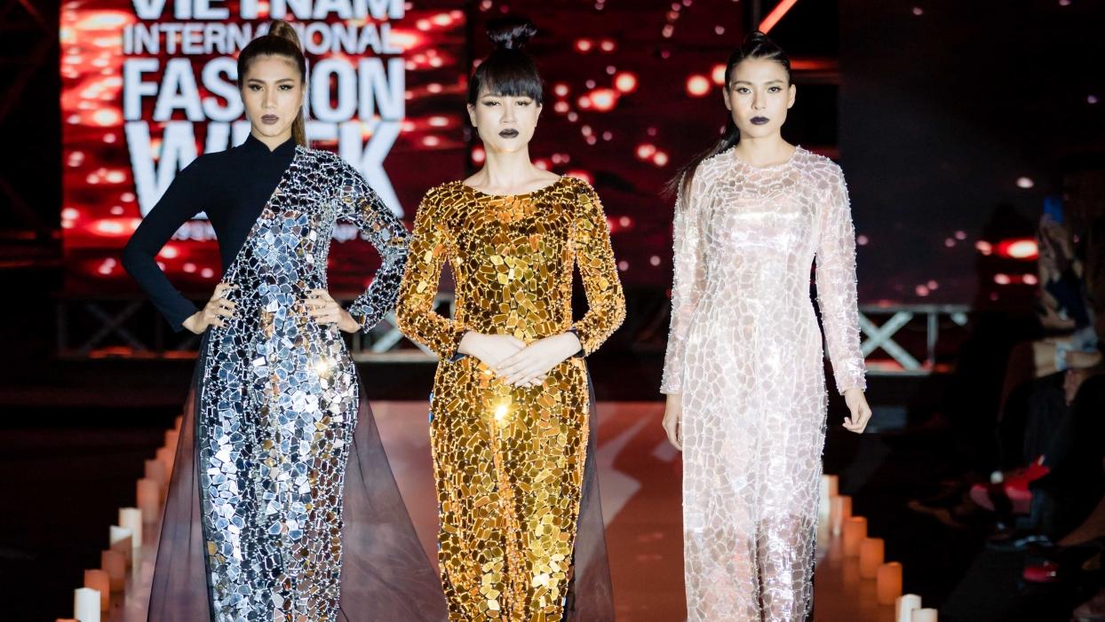 Nét đẹp truyền thống tỏa sáng với những thiết kế áo dài tại sàn diễn thời trang