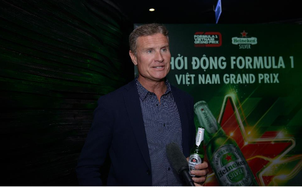 Huyền thoại F1 David Coulthard: Người hâm mộ Việt Nam rất cuồng nhiệt