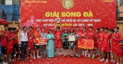 Bế mạc Giải bóng đá Cup báo Lao động Thủ đô năm 2019