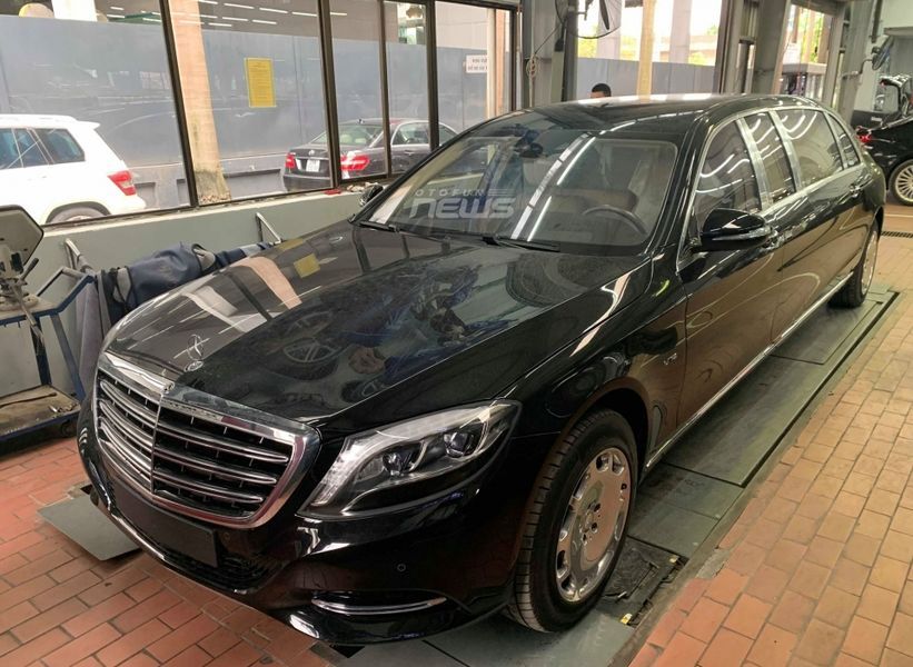 Mercedes-Maybach S600 Pullman của Chủ tịch tập đoàn FLC đã ra biển trắng