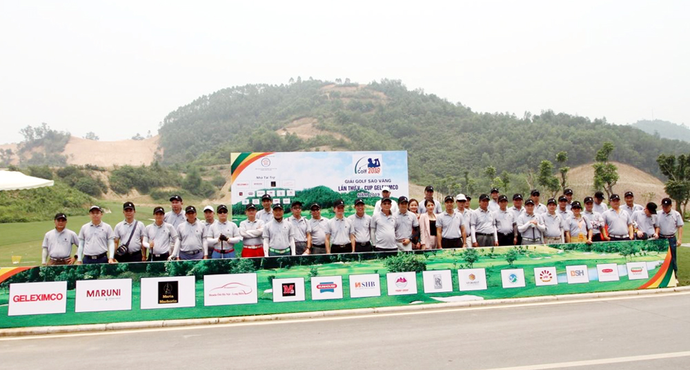 60 Golfer tham gia tranh tài tại Giải Golf Sao vàng lần thứ V - Cup Geleximco năm 2019