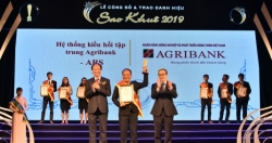 Agribank được vinh danh tại 2 hạng mục Giải thưởng Sao Khuê 2019