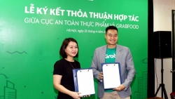 Cục An toàn thực phẩm và Grab ký kết  hợp tác nâng cao nhận thức về an toàn thực phẩm