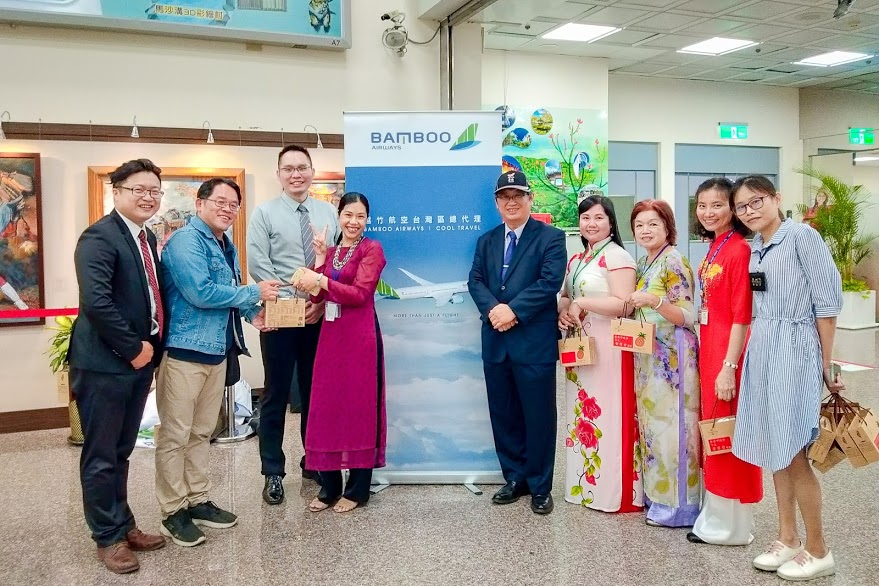 Chào đón những chuyến bay đầu tiên của Bamboo Airways đến Đài Loan