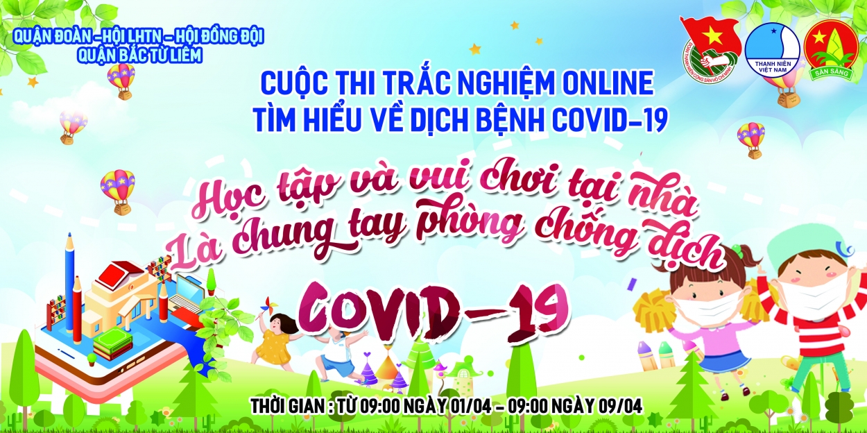 Phát động cuộc thi trực tuyến “Tìm hiểu về dịch bệnh Covid-19”