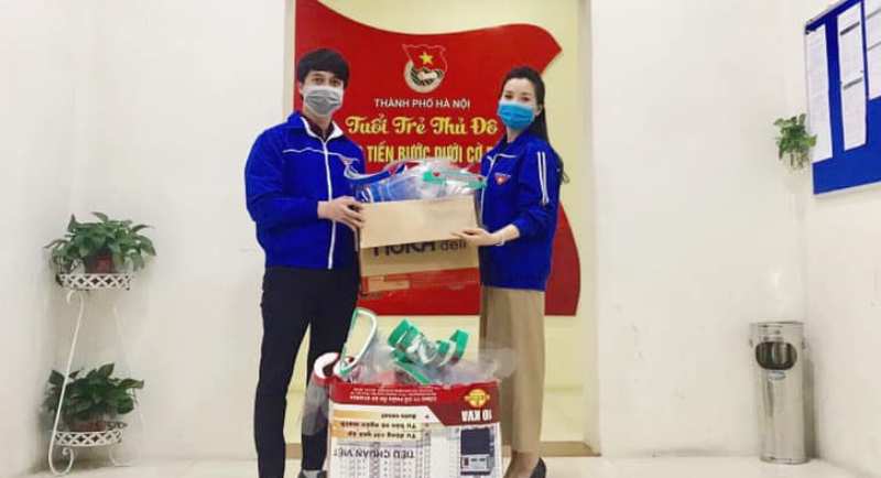 Chiến sĩ nhí Thủ đô diệt Covid-19