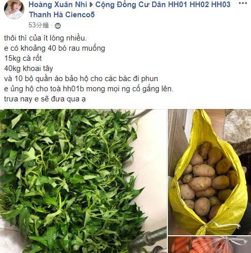 Tình người ấm áp tại khu cách ly Thanh Hà