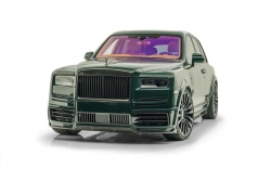 Gặp gỡ Rolls-Royce Cullinan phiên bản Mansory với lớp áo xanh “cực dị”