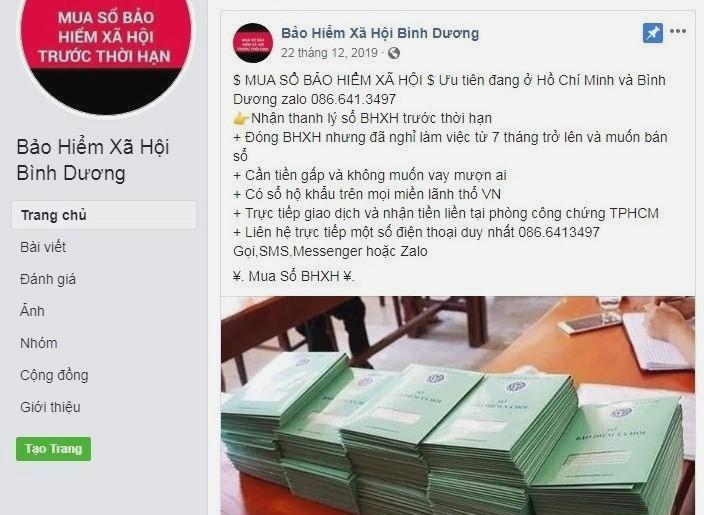 Cảnh báo tình trạng mạo danh cơ quan BHXH thu gom sổ bảo hiểm của người lao động