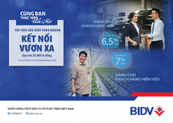 BIDV cho vay duy trì sản xuất kinh doanh mùa Covid-19, lãi suất từ 6.5%/năm