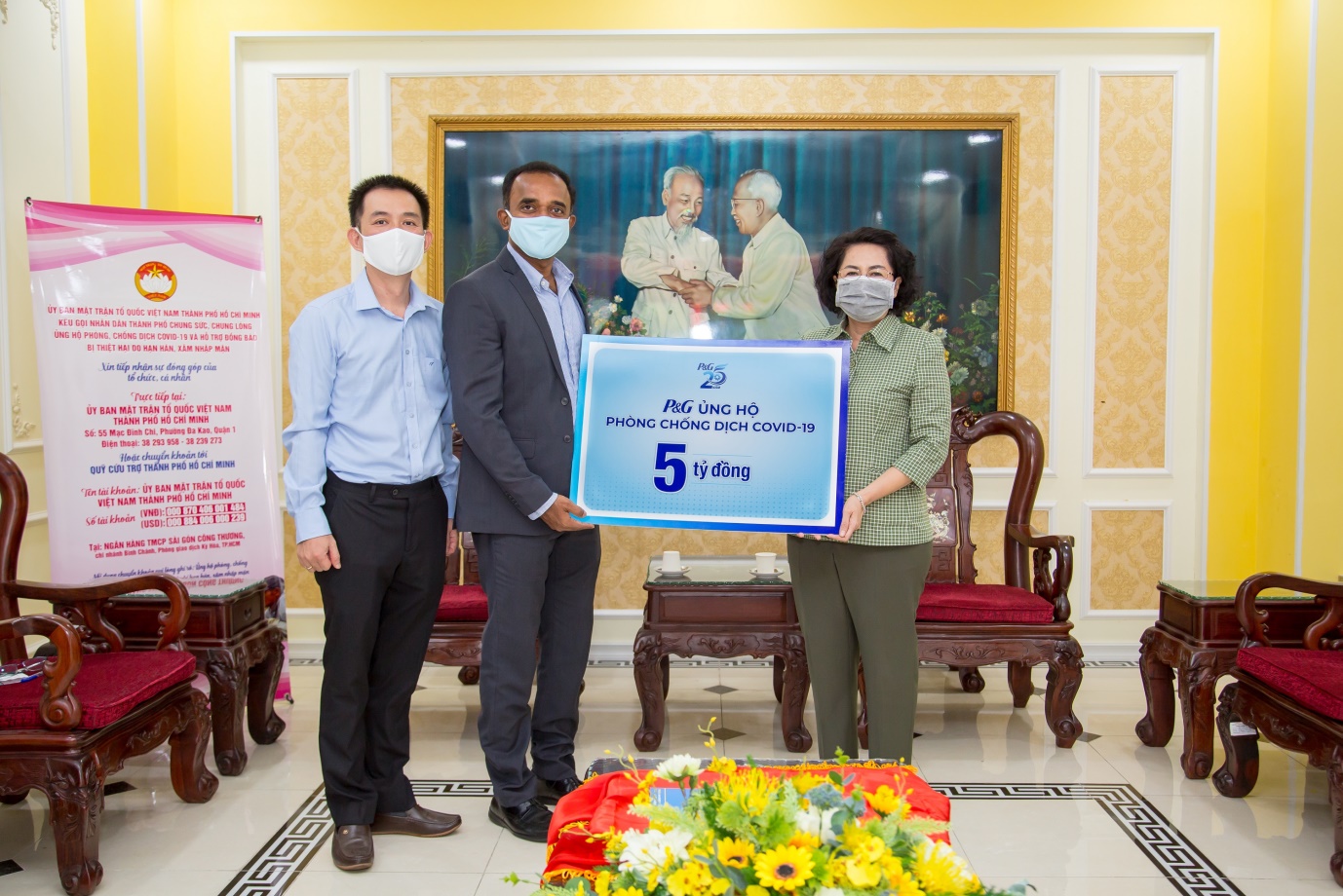 P&G Việt Nam tri ân đội ngũ y tế tuyến đầu chống dịch Covid-19