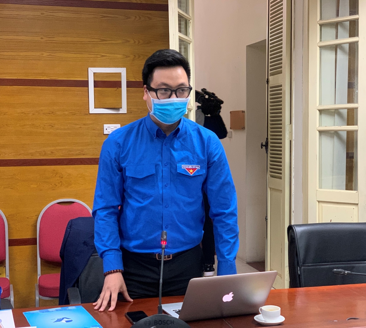 Đồng chí Trần Quang Hưng, Phó Bí thư Thành đoàn Hà Nội, thông tin về chiến dịch 10.000 việc làm vì cộng đồng chống thất nghiệp mùa dịch