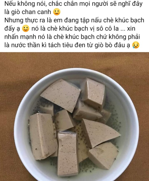 Đây là chè khúc bạch phiên bản có một không hai