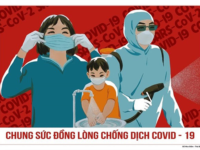 Sức mạnh tranh cổ động phòng, chống dịch Covid-19