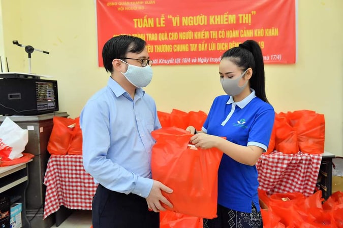 Quỹ Hành trình xanh “tiếp sức” người khiếm thị chống dịch