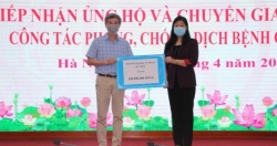 MTTQ Việt Nam TP Hà Nội tiếp nhận ủng hộ đợt 10