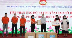 MTTQ Việt Nam thành phố Hà Nội tiếp nhận hơn 1,5 tỷ đồng ủng hộ phòng, chống dịch Covid-19