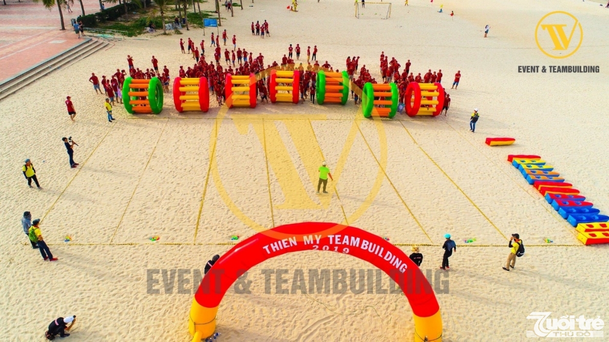 TV Group có kinh nghiệm tổ chức các sự kiện teambuilding với quy mô hàng nghìn người tham gia cùng lúc