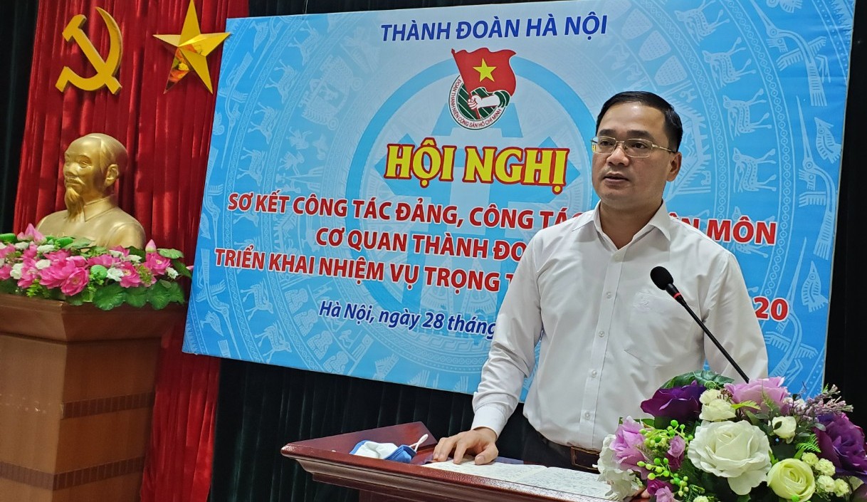 Cơ quan Thành đoàn Hà Nội tiếp tục nỗ lực cùng thành phố đẩy lùi dịch Covid-19