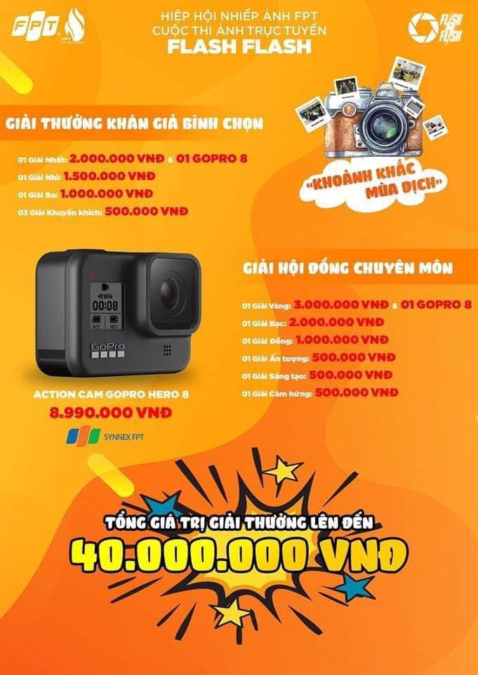 Những giải thưởng hấp dẫn của cuộc thi