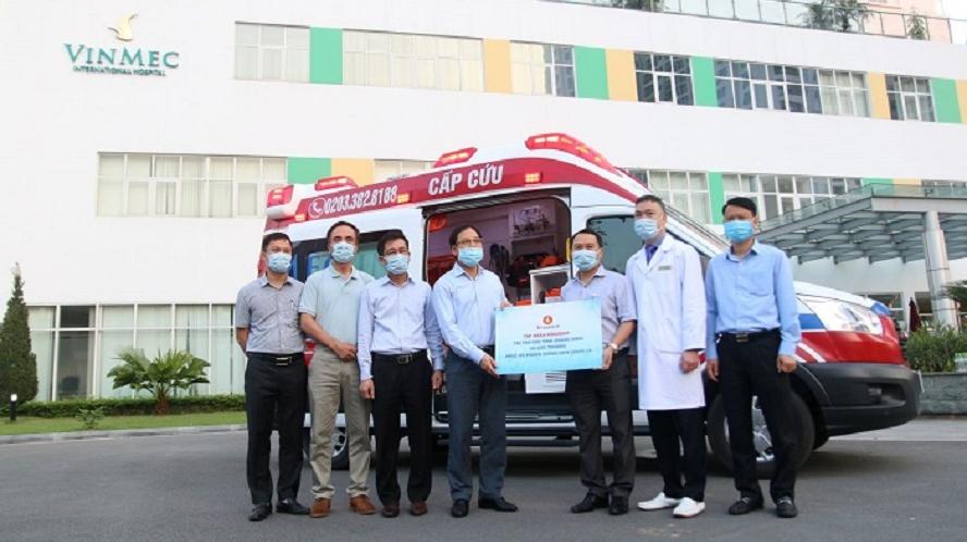 Vingroup tặng Quảng Ninh xe cứu thương hiện đại bậc nhất Việt Nam