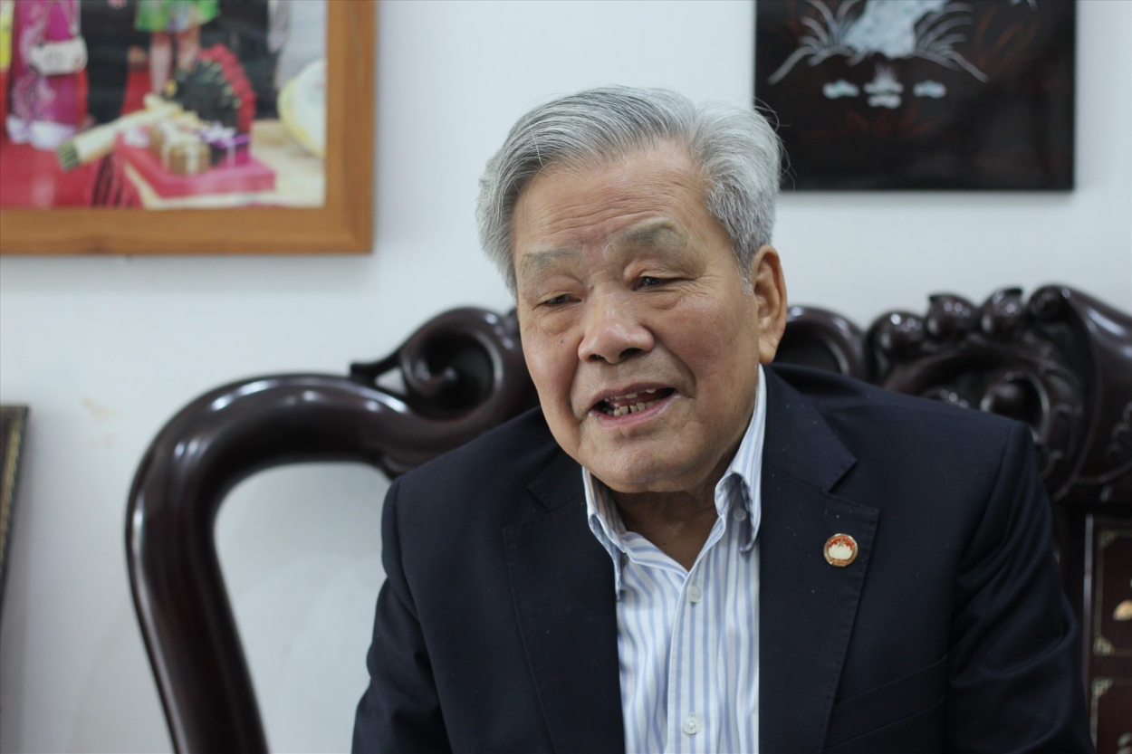 Ông Nguyễn Túc – Uỷ viên Đoàn Chủ tịch Uỷ ban Trung ương Mặt trận Tổ quốc Việt Nam. Ảnh Vương Đông