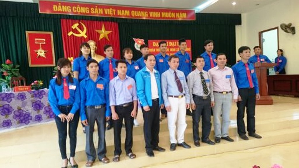 Đồng chí Phùng Thành Vinh được bầu làm Bí thư Đoàn xã Phú Đông
