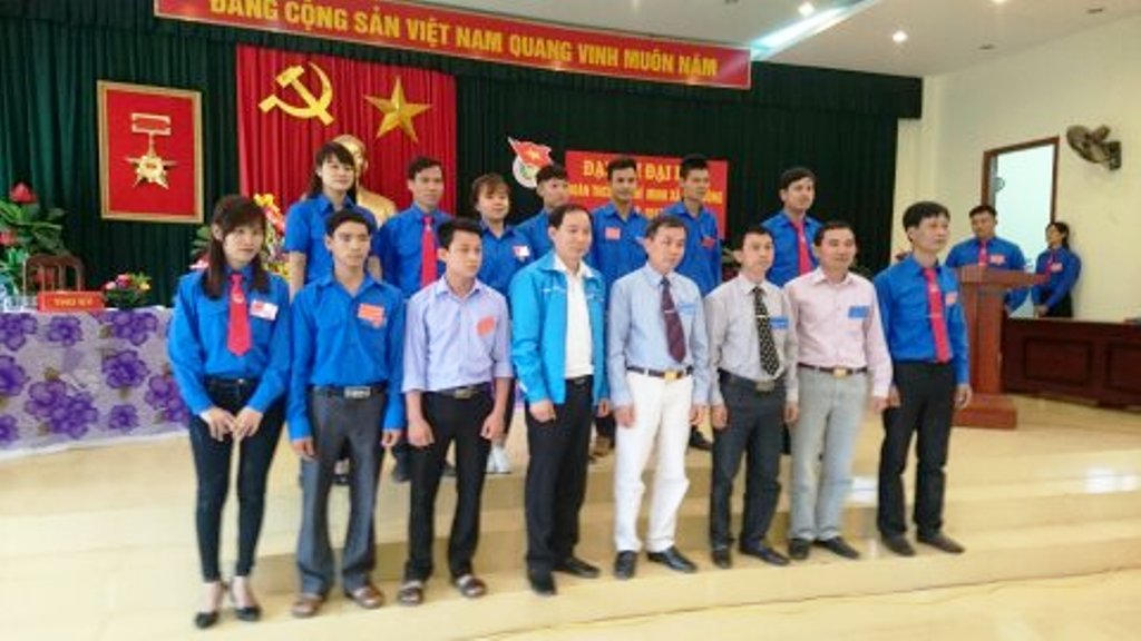 Đồng chí Phùng Thành Vinh được bầu làm Bí thư Đoàn xã Phú Đông