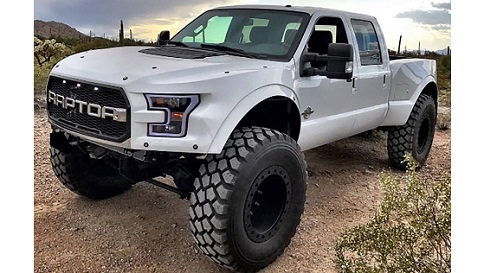 Hơn cả Ford Raptor, F-250 MegaRaptor sẽ thỏa mãn các tín đồ off-road