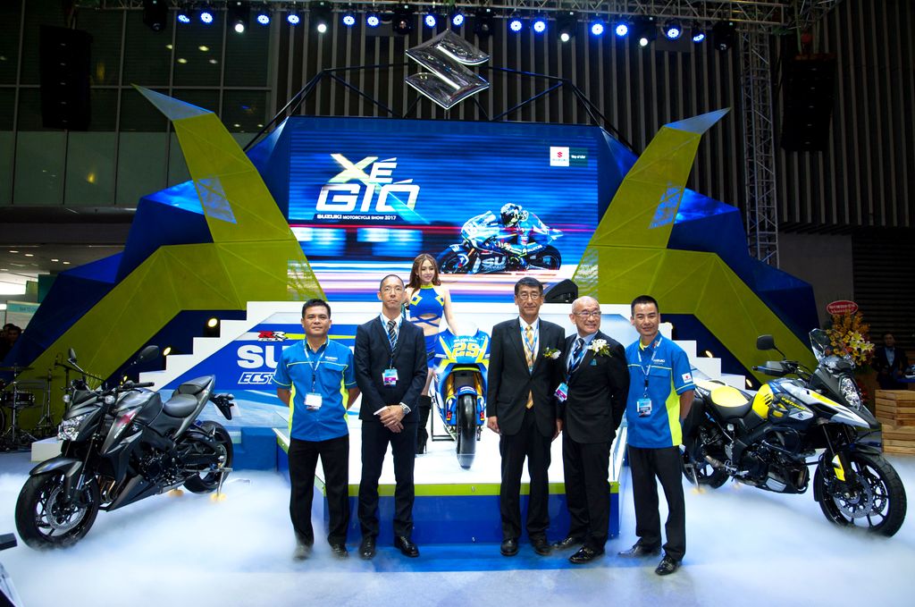 [VMCS 2017] Suzuki mang 3 mẫu xe mới và 10 mẫu xe trưng bày đến sự kiện Mô tô, Xe máy lớn nhất Việt Nam