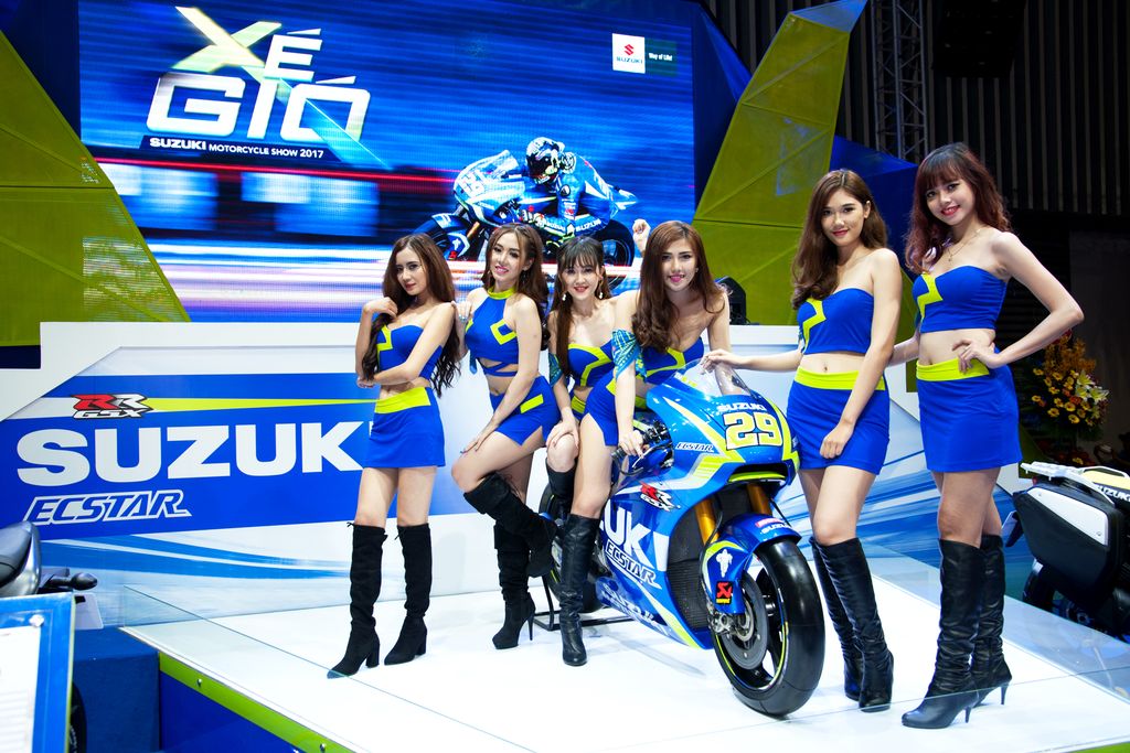 [VMCS 2017] Suzuki mang 3 mẫu xe mới và 10 mẫu xe trưng bày đến sự kiện Mô tô, Xe máy lớn nhất Việt Nam
