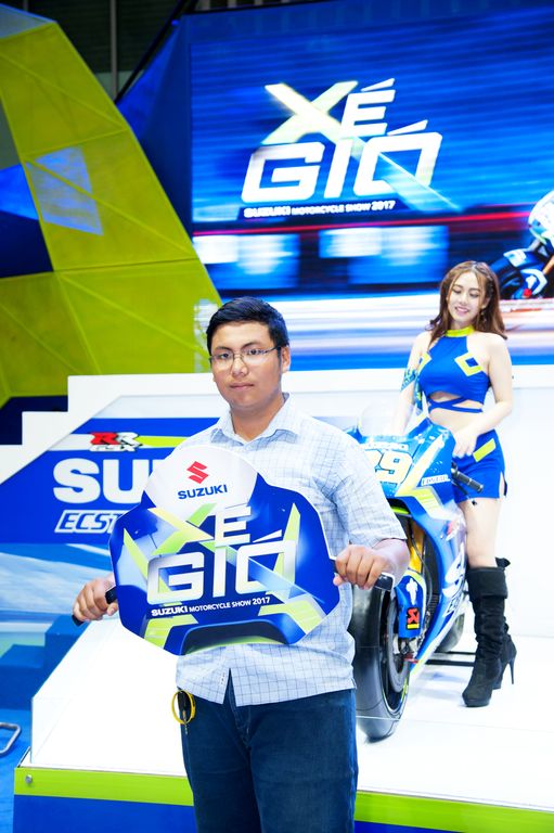 [VMCS 2017] Suzuki mang 3 mẫu xe mới và 10 mẫu xe trưng bày đến sự kiện Mô tô, Xe máy lớn nhất Việt Nam