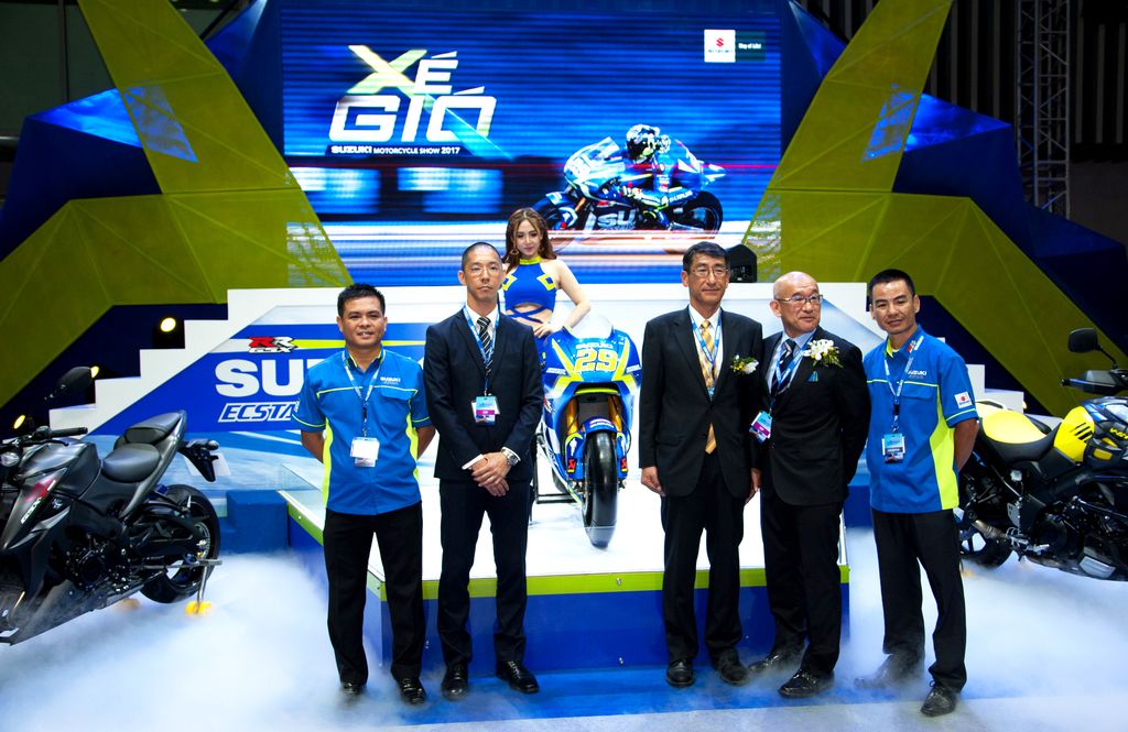 [VMCS 2017] Suzuki mang 3 mẫu xe mới và 10 mẫu xe trưng bày đến sự kiện Mô tô, Xe máy lớn nhất Việt Nam