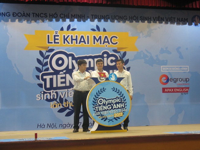 Khai mạc Hội thi Olympic tiếng Anh sinh viên toàn quốc lần thứ I