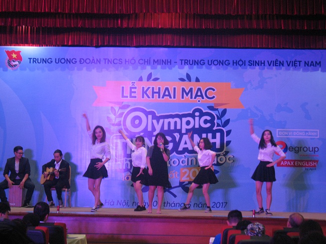 Khai mạc Hội thi Olympic tiếng Anh sinh viên toàn quốc lần thứ I
