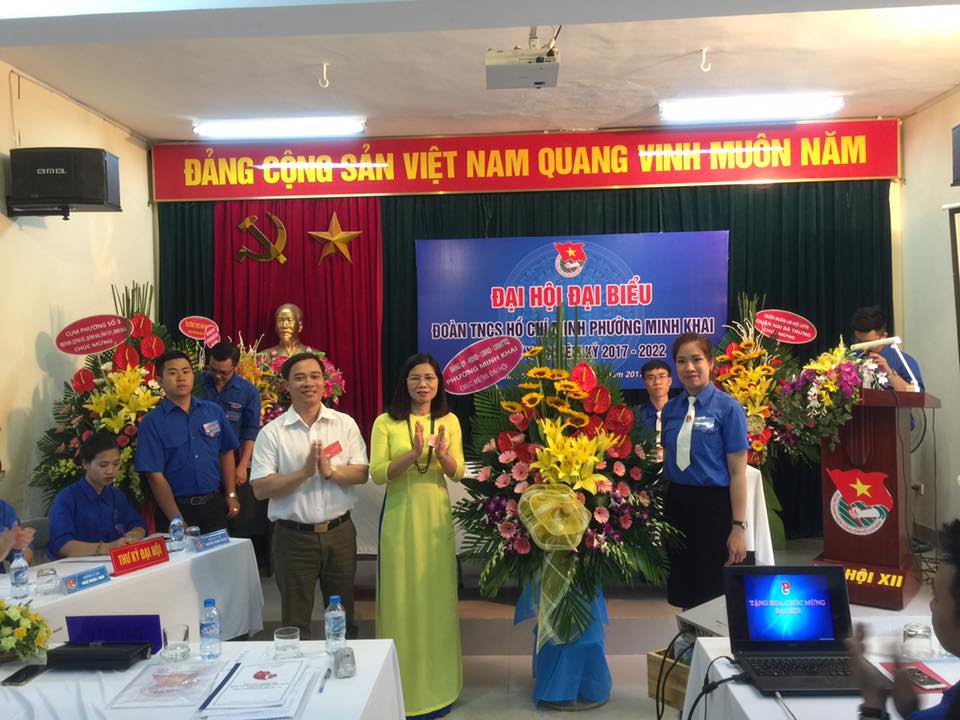 15 đồng chí được bầu vào Ban chấp hành Đoàn Thanh niên phường Minh Khai