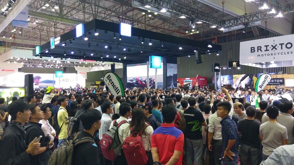 Triển lãm Mô tô, Xe máy Việt Nam 2017 và những con số ấn tượng